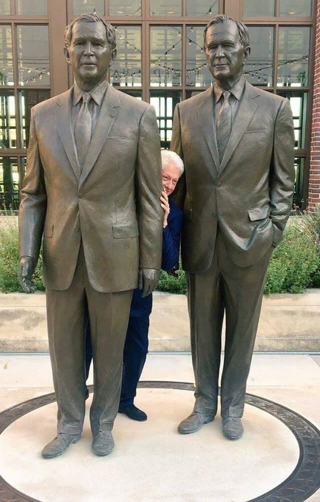 hiding in the bushes pun.